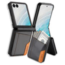 Samsung Galaxy Z Flip 8 Leather Card-Slot Back Case