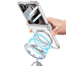 Samsung Galaxy Z Flip 8 Magnetic Airbag Kickstand Clear Case