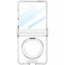 Samsung Galaxy Z Flip 8 Magnetic Airbag Kickstand Clear Case