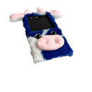 Samsung Galaxy Z Flip 8 Plush Cow Case