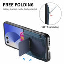 Samsung Galaxy Z Flip 8 Retro Leather Kickstand Card Case