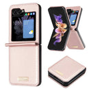 Samsung Galaxy Z Flip 8 Shockproof Leather Case