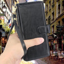 Samsung Galaxy Z Fold 5 5G Z Fold 5 Cash Coin Zipper Pocket 12 Card Slots Holder