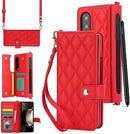 Samsung Galaxy Z Fold 5 Wallet Case S Pen Holder Crossbody Lanyard Strap Wrist Stylish Protective Cover - Gorilla Cases