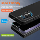 Samsung Galaxy Z Fold 6 Front Tempered Glass + 2 Pack Camera Lens Protector Accessories