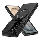 Samsung Galaxy Z Fold7 Rugged Ring Kickstand Case · Slide Camera Cover