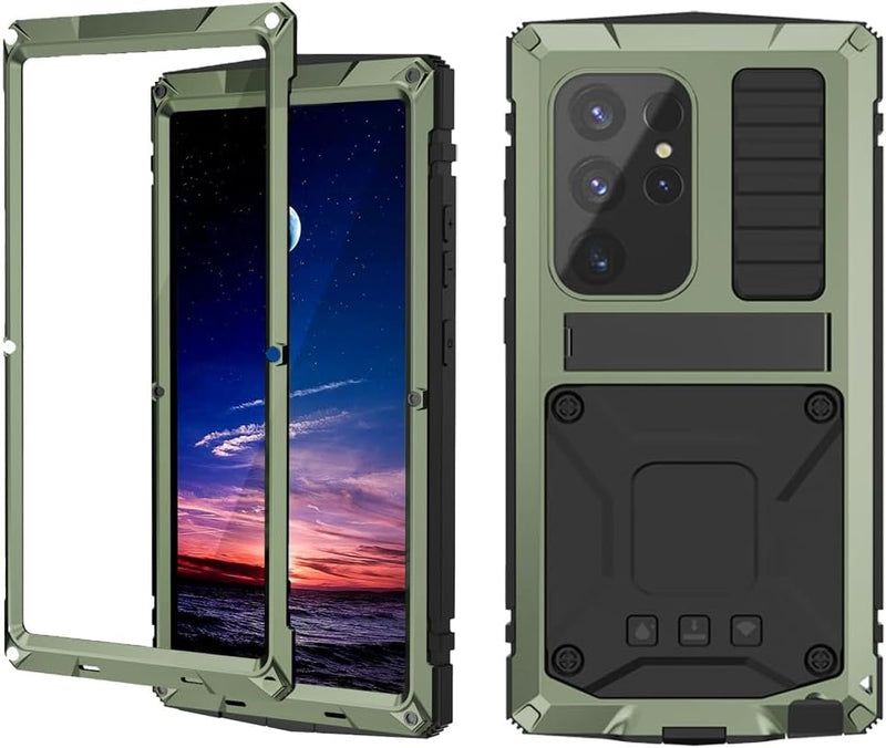 Samsung S24 Plus Aluminum Military Grade Armor Rugged Case - Gorilla Cases