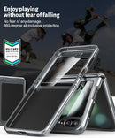 Samsung Z Flip 5 Aluminum Metal Heavy Duty Shockproof Protective Case