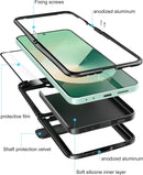 Samsung Z Flip 6 Aluminum Metal Heavy Duty Shockproof Protective Case