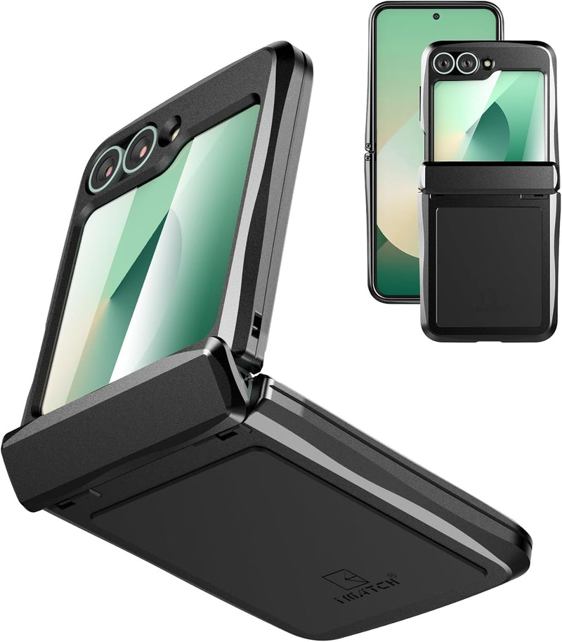 Samsung Z Flip 6 Aluminum Metal Heavy Duty Shockproof Protective Case