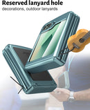 Samsung Z Flip 6 Aluminum Metal Heavy Duty Shockproof Protective Case