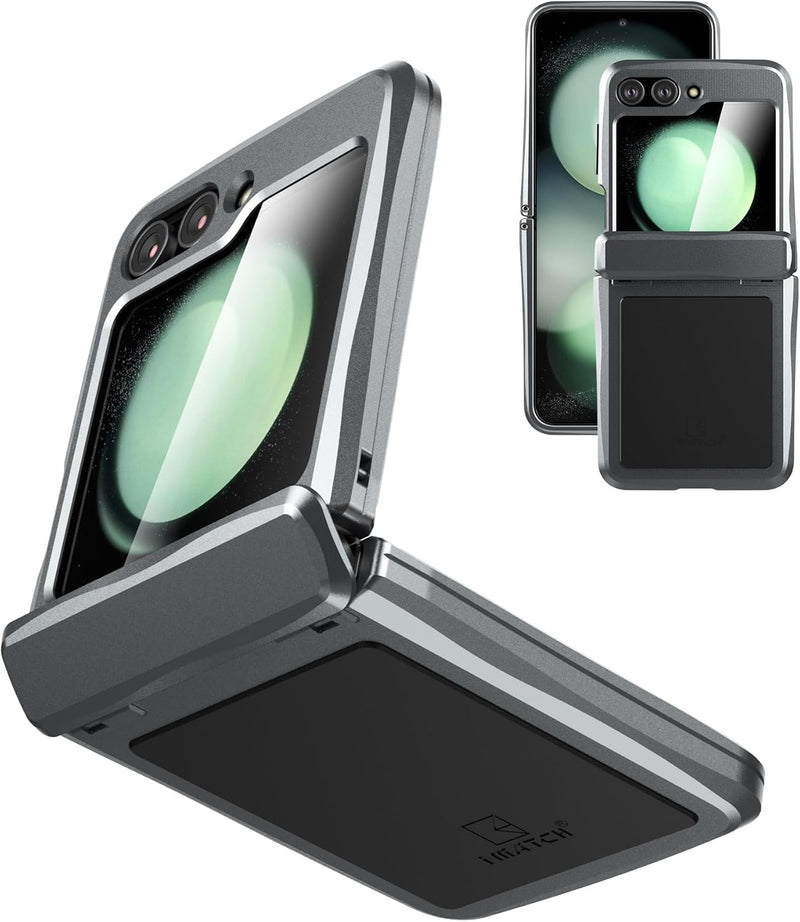 Samsung Z Flip 6 Aluminum Metal Heavy Duty Shockproof Protective Case