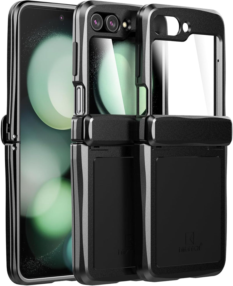 Samsung Z Flip 6 Aluminum Metal Heavy Duty Shockproof Protective Case