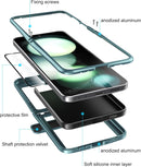 Samsung Z Flip 6 Aluminum Metal Heavy Duty Shockproof Protective Case