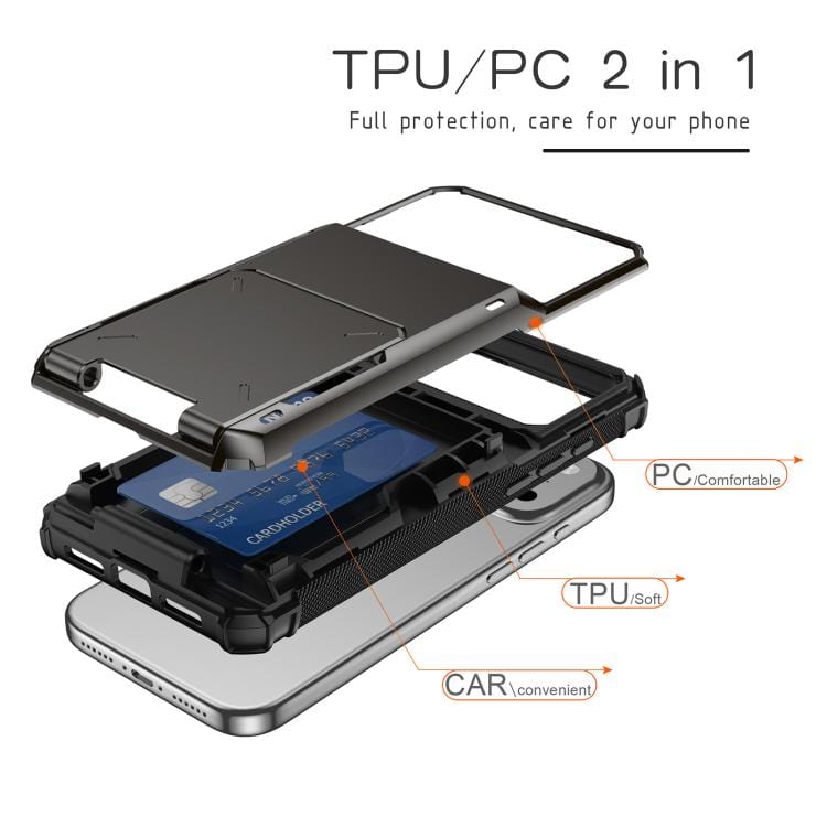 Scratch - Resistant Shockproof Heavy Duty Rugged Armor Phone Case