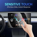 Screen Protector for Tesla Model Y 2024 - 2020 Model 3 2023 - 2017 with Alignment Kit Tempered Glass Touchscreen Protection for Dashboard Protective 9H Hardness anti Glare Fingerprint HD Clear