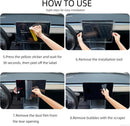 Screen Protector for Tesla Model Y 2024 - 2020 Model 3 2023 - 2017 with Alignment Kit Tempered Glass Touchscreen Protection for Dashboard Protective 9H Hardness anti Glare Fingerprint HD Clear