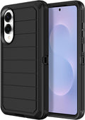 Shockproof Armor Case – Triple Layer Beast Mode for Galaxy S25 Edge!