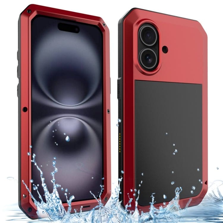 Shockproof IP54 Life Waterproof Phone Case, For iPhone 17 Pro Max, For iPhone 17 Pro, For iPhone 17, For iPhone 17 Air, For iPhone 16e, For iPhone 16 Pro Max, For iPhone 16 Pro, For iPhone 16 Plus, For iPhone 16