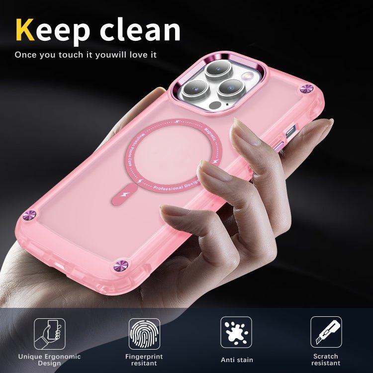 Skin Feel TPU + PC MagSafe Magnetic Phone Case, For iPhone 11 Pro