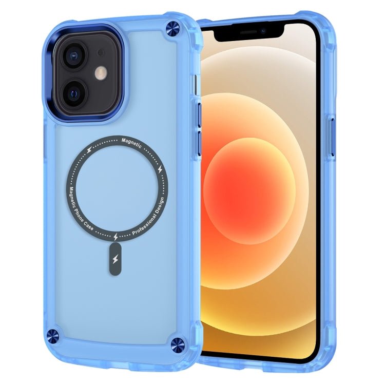 Skin Feel TPU + PC MagSafe Magnetic Phone Case, For iPhone 15