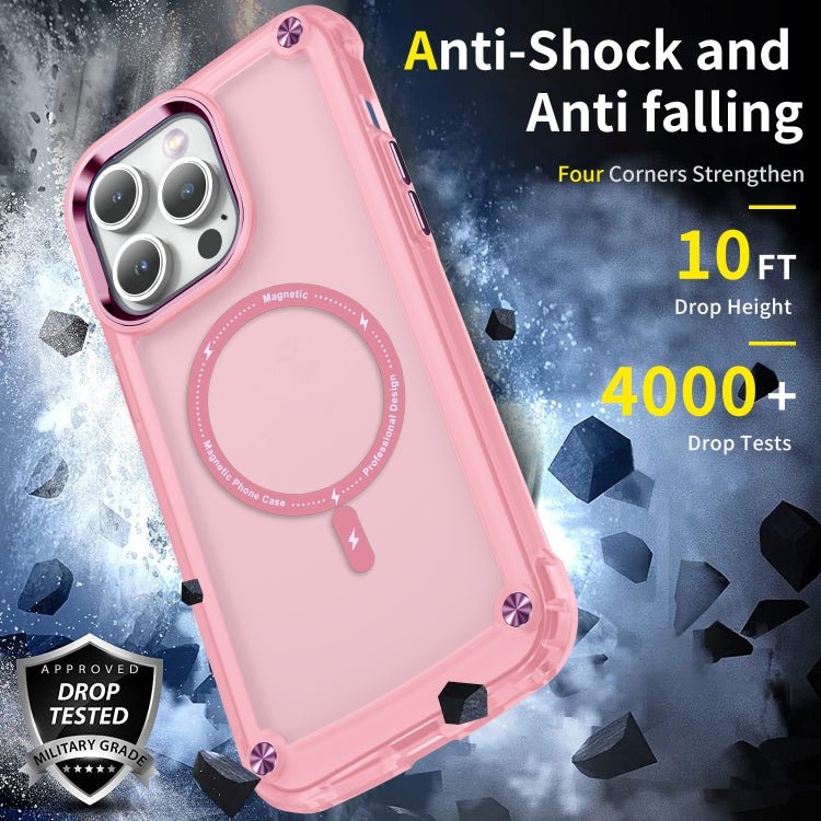 Skin Feel TPU + PC MagSafe Magnetic Phone Case, For iPhone 15