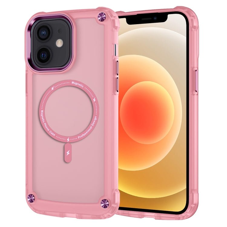 Skin Feel TPU + PC MagSafe Magnetic Phone Case, For iPhone 15