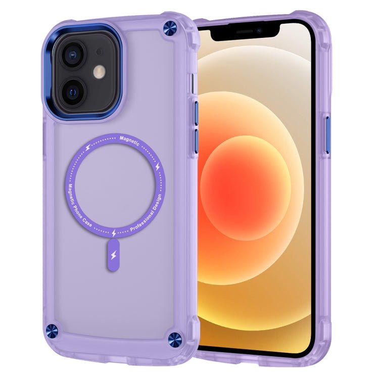 Skin Feel TPU + PC MagSafe Magnetic Phone Case, For iPhone 15