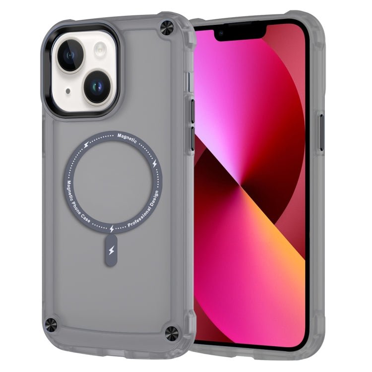 Skin Feel TPU + PC MagSafe Magnetic Phone Case, For iPhone 15