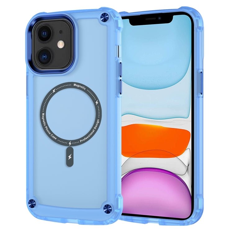 Skin Feel TPU + PC MagSafe Magnetic Phone Case, For iPhone 15