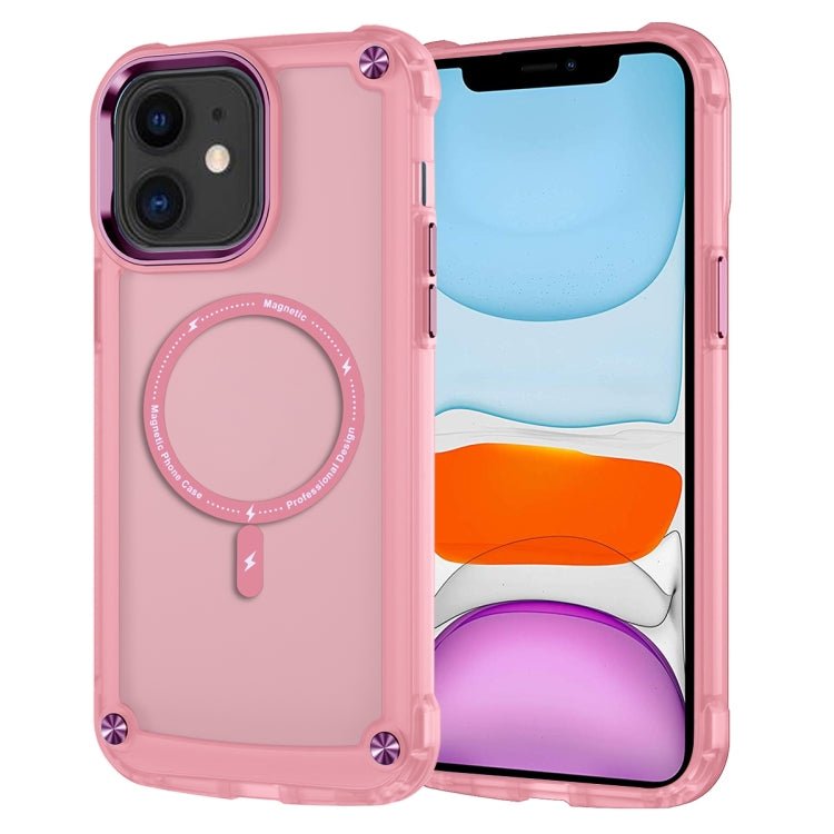 Skin Feel TPU + PC MagSafe Magnetic Phone Case, For iPhone 15