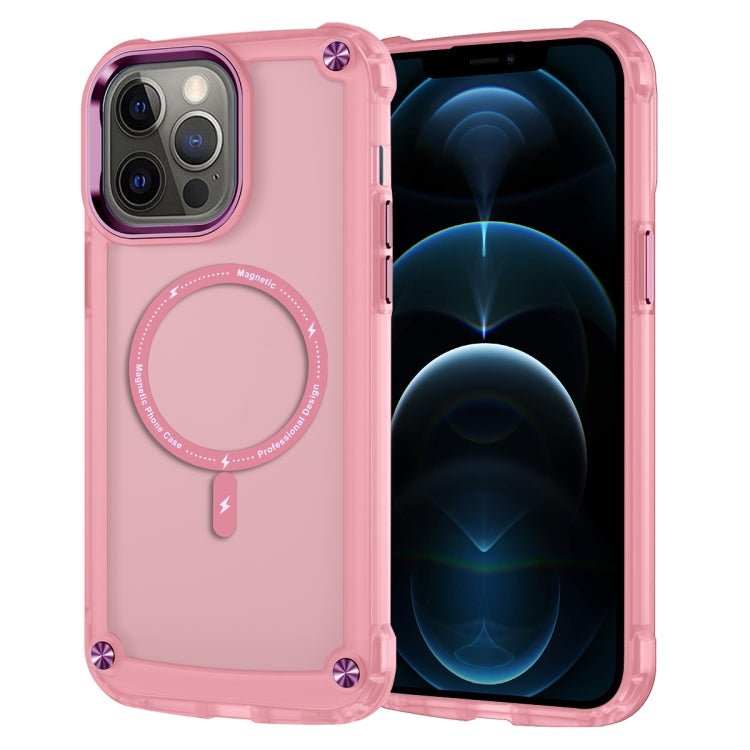 Skin Feel TPU + PC MagSafe Magnetic Phone Case, For iPhone 15