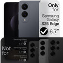Slim Case for Samsung Galaxy S25 Edge with Camera Lens Full Protection