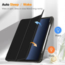 Slimshell Case for Ipad Air 13 - Inch (M3) 2025, (M2) 2024 - Lightweight Soft TPU Protective Stand Back Case