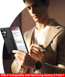 Galaxy Z Fold 7 Case, with Card Holder(2 Cards)[Kickstand]