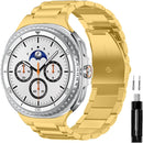 Stainless Steel Band Compatible with Samsung Galaxy Watch 8 7 6 5 4 Classic FE Pro 40Mm 44Mm 46Mm 43Mm 47Mm 45Mm 42Mm 20Mm Men Women Milanese Replacement Metal Elegant Casual