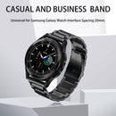 Stainless Steel Band Compatible with Samsung Galaxy Watch 8 7 6 5 4 Classic FE Pro 40Mm 44Mm 46Mm 43Mm 47Mm 45Mm 42Mm 20Mm Men Women Milanese Replacement Metal Elegant Casual