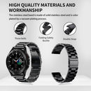 Stainless Steel Band Compatible with Samsung Galaxy Watch 8 7 6 5 4 Classic FE Pro 40Mm 44Mm 46Mm 43Mm 47Mm 45Mm 42Mm 20Mm Men Women Milanese Replacement Metal Elegant Casual