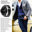 Stainless Steel Band Compatible with Samsung Galaxy Watch 8 7 6 5 4 Classic FE Pro 40Mm 44Mm 46Mm 43Mm 47Mm 45Mm 42Mm 20Mm Men Women Milanese Replacement Metal Elegant Casual
