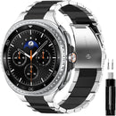 Stainless Steel Band Compatible with Samsung Galaxy Watch 8 7 6 5 4 Classic FE Pro 40Mm 44Mm 46Mm 43Mm 47Mm 45Mm 42Mm 20Mm Men Women Milanese Replacement Metal Elegant Casual