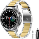 Stainless Steel Band Compatible with Samsung Galaxy Watch 8 7 6 5 4 Classic FE Pro 40Mm 44Mm 46Mm 43Mm 47Mm 45Mm 42Mm 20Mm Men Women Milanese Replacement Metal Elegant Casual