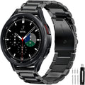 Stainless Steel Band Compatible with Samsung Galaxy Watch 8 7 6 5 4 Classic FE Pro 40Mm 44Mm 46Mm 43Mm 47Mm 45Mm 42Mm 20Mm Men Women Milanese Replacement Metal Elegant Casual