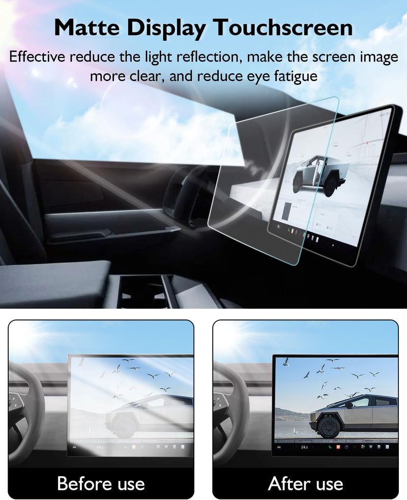 Tesla Cybertruck Tempered Glass Screen Protector - Gorilla Cases