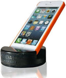 The Original Indestructible Hockey Puck Cell Phone Stand - the Best Universal Smartphone Stand