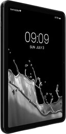 TPU Silicone Case Compatible with Apple Ipad Air 11" (6. Gen 2024) - Case Soft Flexible Shock Absorbent Cover - Black