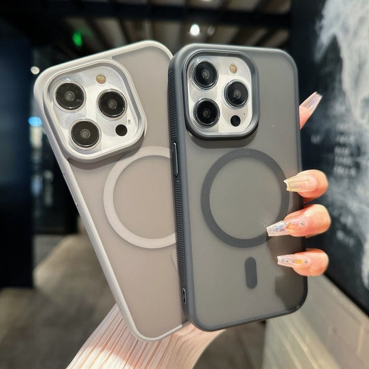 Transparent TPU Hybrid PC Magsafe Phone Case�������������...