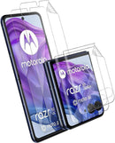 Ultra - Thin Hydrogel Screen Protector for Motorola Razr+ |2024| / Razr 50 Ultra, 2Pack Transparent Soft Film Non