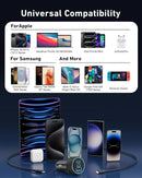 USB C Car Charger, 3 - Port 67W Dual USB - C & USB - A Car Power Adapter