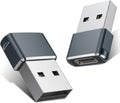 USB to USB C Adapter for Iphone 16 Charger 2Pack,Usbc Female to a Male OTG Type C Converter for Apple Watch Ultra Iwatch 7 8 9 10,Iphone 15 14 13 plus Pro Max,Airpods,Ipad,Car,Samsung S24