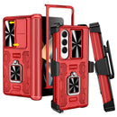 Galaxy Z Fold 7 Case with Stand, 360°Ring Magnetic Kickstand